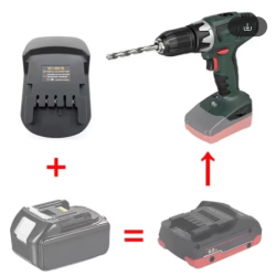 Makita – Metabo akumuliatoriaus adapteris