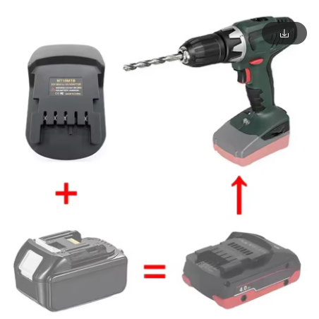 Makita – Metabo akumuliatoriaus adapteris