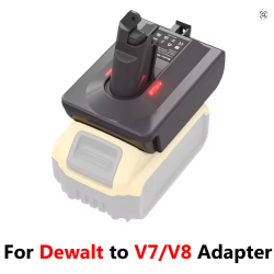 Dyson v6/v7/v8 - Dewalt / Makita akumuliatoriaus adapteris