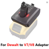 Dyson v6/v7/v8 - Dewalt / Makita akumuliatoriaus adapteris