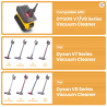 Dyson v6/v7/v8 - Dewalt / Makita akumuliatoriaus adapteris