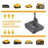Dyson v6/v7/v8 - Dewalt / Makita akumuliatoriaus adapteris
