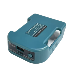 Makita powerbank – adapteris, su USB ir type‑C jungtimis, greitas įkrovimas