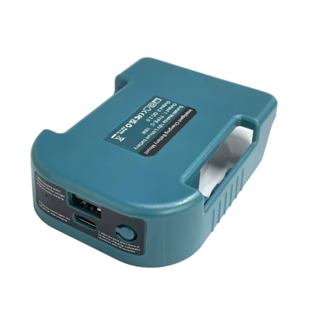 Makita powerbank – adapteris, su USB ir type‑C jungtimis, greitas įkrovimas