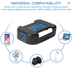 Bosch powerbank – USB ir Type‑C adapteris 18 V ličio baterijai, greitas įkrovimas