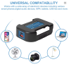 Bosch powerbank – USB ir Type‑C adapteris 18 V ličio baterijai, greitas įkrovimas