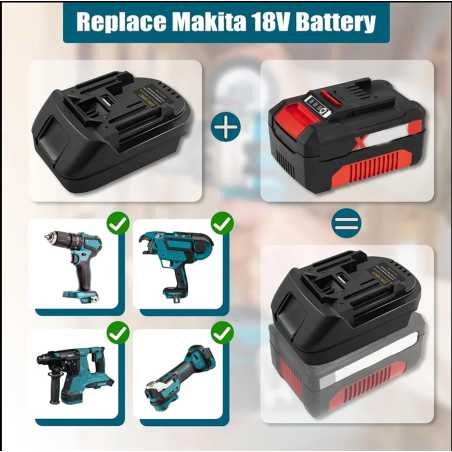 Makita - Einhell akumuliatoriaus adapteris