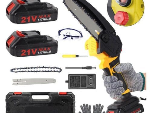 Akumuliatorinis grandininis pjūklas 200 mm