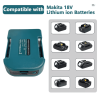 makita-powerbank-adapteris-su-usb-ir-typec-jungtimis-greitas-ikrovimas2 Makita 18V LXT Powerbank - USB ir Type-C adapteris