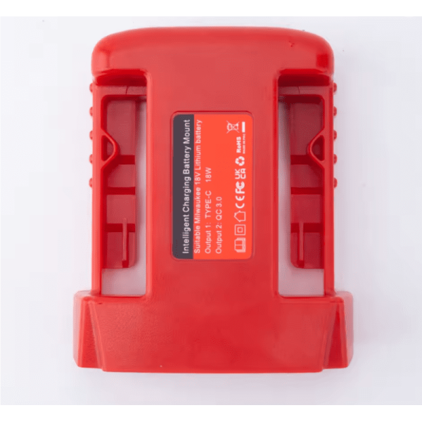 milwaukee-powerbank-adapteris-su-usb-ir-typec-jungtimis-greitas-ikrovimas5 Milwaukee M18 Powerbank - USB ir Type-C adapteris