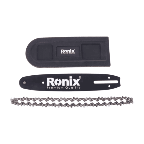 RONIX 8651 – 20 V bešepetėlinis akumuliatorinis grandininis pjūklas (254 mm)