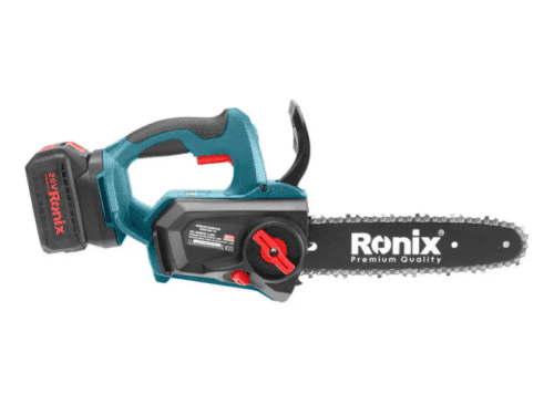 RONIX 8651 – 20 V bešepetėlinis akumuliatorinis grandininis pjūklas (254 mm)