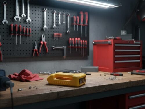 Dewalt powerbank – adapteris, su USB ir type‑C jungtimis, greitas įkrovimas