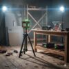 16 linijų savaime išsilyginantis 4D lazerinis nivelyras su nuotoliniu valdymu ir akumuliatoriais
