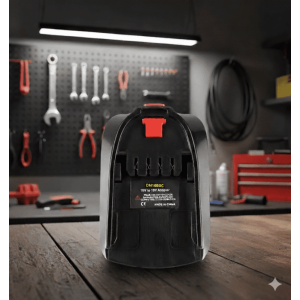 Bosch Green PBA 18V → Dewalt 18V/20V & Milwaukee M18 akumuliatoriaus adapteris