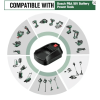 Bosch Green PBA 18V - Bosch Blue GBA 18V akumuliatoriaus adapteris