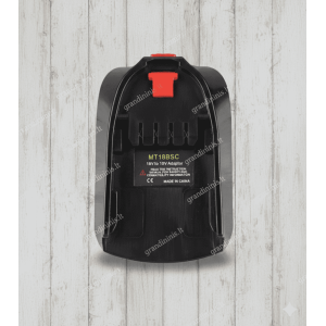 Bosch (žalias Power for ALL) → Makita 18V LXT akumuliatoriaus adapteris
