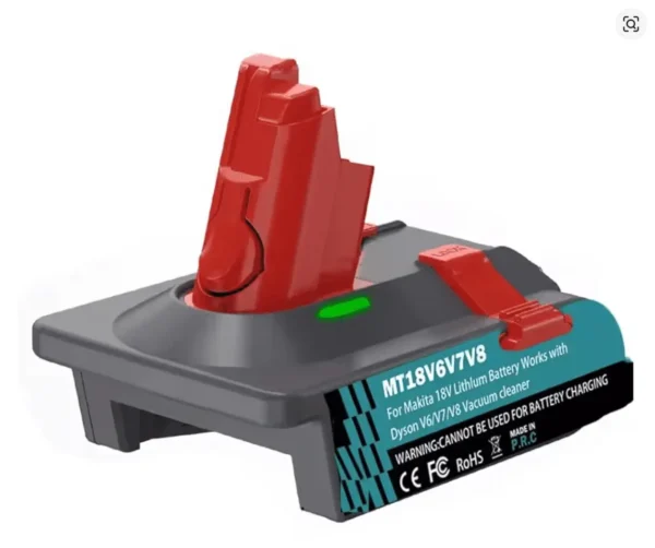 Dyson V6, V7, V8 - Makita adapteris Dyson V6, V7, V8 - Makita adapteris