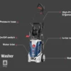 Ronix RP-U161 – plovyklos dalių schema