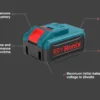 Ronix 8991 – Akumuliatoriaus dalių schema Ronix 8991 – akumuliatoriaus dalių schema