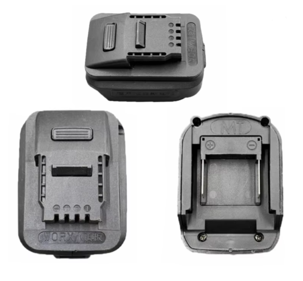 Worx 20V - Makita 18V LXT akumuliatoriaus adapteris Worx 20V - Makita 18V LXT akumuliatoriaus adapteris