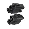 ccs2ccs1adapteris3 AC+DC CCS2 į CCS1 adapteris elektromobiliams (Europos į JAV standartą)