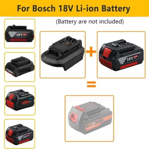 6caa6456-28cf-4cc9-a700-c6b2dce9881d.34eaf06e36d3429fce4f5ab3c6cf8b4c.jpeg Black+Decker 18V/20V - Bosch Blue GBA 18V akumuliatoriaus adapteris