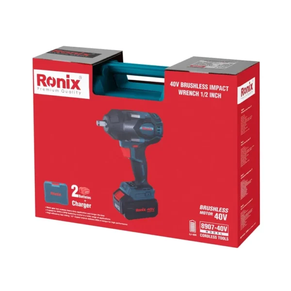 Ronix 8907-40V – veržliasukio pakuotė