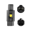 AC-Single-Phase-220V-32A-Electric-Car-Connector-Type-2-EV-Charger-Type-2-to-Tesla-Adapter-1.webp Type 2 į Tesla NACS adapteris 32A EV įkrovimui