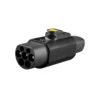 AC-Single-Phase-220V-32A-Electric-Car-Connector-Type-2-EV-Charger-Type-2-to-Tesla-Adapter-2.webp Type 2 į Tesla NACS adapteris 32A EV įkrovimui