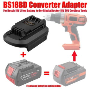 Black+Decker 18V/20V - Bosch Blue GBA 18V akumuliatoriaus adapteris