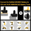 Powuse2-in-1MilwaukeeDeWalt20VtoDeWalt12V14.4VNi-MHBatteryAdapter_1.jpg Dewalt 12V - Dewalt 18V/20V & Milwaukee M18 akumuliatoriaus adapteris