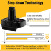 Powuse2-in-1MilwaukeeDeWalt20VtoDeWalt12V14.4VNi-MHBatteryAdapter_3.jpg Dewalt 12V - Dewalt 18V/20V & Milwaukee M18 akumuliatoriaus adapteris