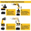 Powuse2-in-1MilwaukeeDeWalt20VtoDeWalt12V14.4VNi-MHBatteryAdapter_9.jpg Dewalt 12V - Dewalt 18V/20V & Milwaukee M18 akumuliatoriaus adapteris