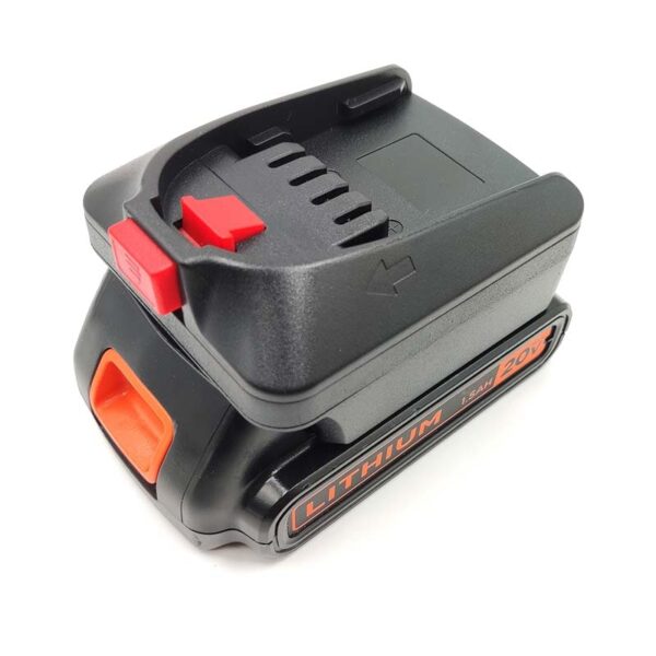 PowuseBlack_DeckerPorter-CableStanleyToBoschPBABatteryAdapter_11.jpg Bosch Green PBA 18V - Black+Decker 18V/20V akumuliatoriaus adapteris