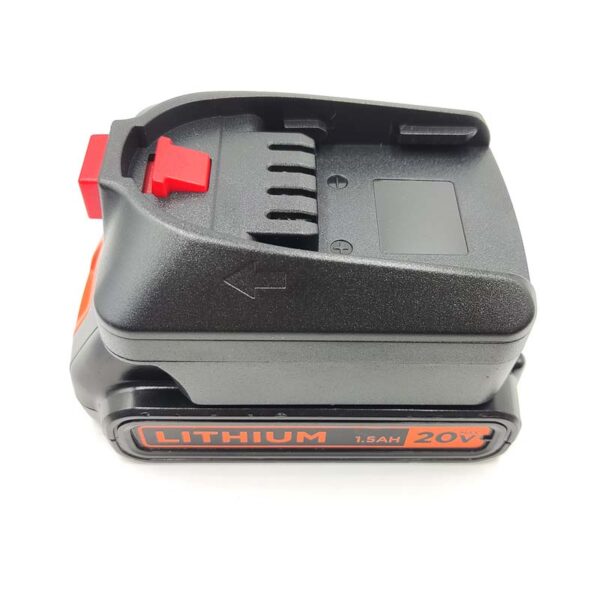 PowuseBlack_DeckerPorter-CableStanleyToBoschPBABatteryAdapter_8.jpg Bosch Green PBA 18V - Black+Decker 18V/20V akumuliatoriaus adapteris