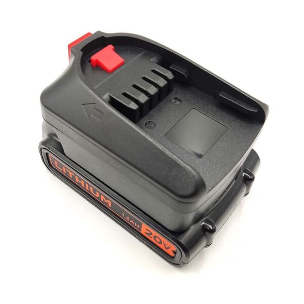 PowuseBlack_DeckerPorter-CableStanleyToBoschPBABatteryAdapter_9.jpg Bosch Green PBA 18V - Black+Decker 18V/20V akumuliatoriaus adapteris