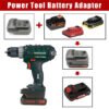 Parkside X20V - Black+Decker 18V/20V akumuliatoriaus adapteris