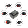 Skil 20V - Bosch Blue GBA 18V akumuliatoriaus adapteris