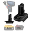 PowuseDeWaltMilwaukee18VtoBosch12VBatteryAdapter_7.jpg Bosch 12V - Dewalt 18V/20V & Milwaukee M18 akumuliatoriaus adapteris