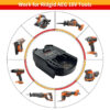 PowuseDewaltMilwaukeeToRidgidAEGBatteryAdapter_11.jpg AEG 18V - Dewalt 18V/20V & Milwaukee M18 akumuliatoriaus adapteris