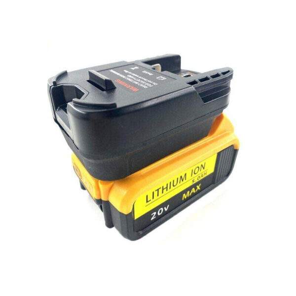 PowuseDewaltMilwaukeeToRidgidAEGBatteryAdapter_8.jpg AEG 18V - Dewalt 18V/20V & Milwaukee M18 akumuliatoriaus adapteris
