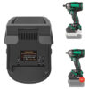 Hitachi/Hikoki 18V - Dewalt 18V/20V & Milwaukee M18 akumuliatoriaus adapteris
