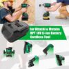 Hitachi/Hikoki 18V - Dewalt 18V/20V & Milwaukee M18 akumuliatoriaus adapteris