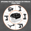Skil 20V - Milwaukee M18 akumuliatoriaus adapteris