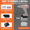 Skil 20V - Milwaukee M18 akumuliatoriaus adapteris