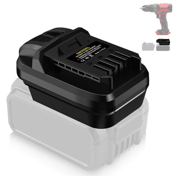 Skil 20V - Milwaukee M18 akumuliatoriaus adapteris
