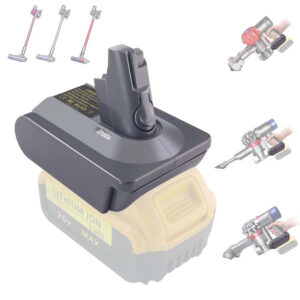Dyson V6/V7/V8 - Dewalt 18V/20V akumuliatoriaus adapteris