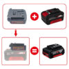 PowuseEinhellToBoschBatteryAdapter_2.jpg Bosch Blue GBA 18V - Einhell 18V akumuliatoriaus adapteris