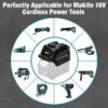 Makita 18V LXT - Makita XGT 40V akumuliatoriaus adapteris